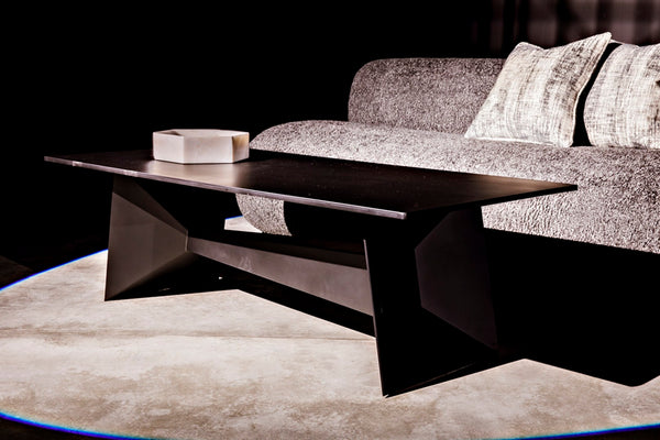 Noir Conda Tray - Hand-Formed Bianco Crown Marble Accent for Candles, Decor, and Everyday Essentials AC148