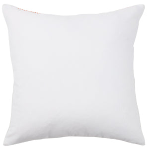 Jaipur Living Jaipur Living Parque Handcrafted Ticking Stripe Pet Yarn Outdoor Throw Pillow Orange Poly Fill PLW104034