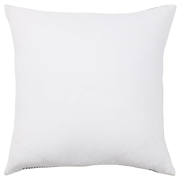 Jaipur Living Jaipur Living Parque Handmade Ticking Stripe Pet Yarn Pillow Cover for Patio Sunroom Cream PLC102624