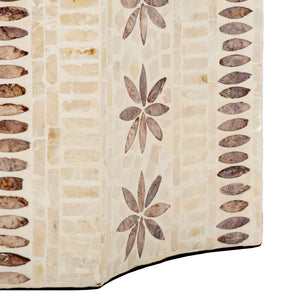 Safavieh Tuley Accent Table White / Gold 18.1" x 18.1" x 19.7"