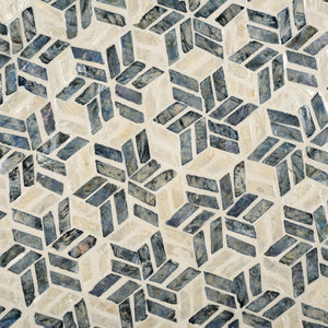 Safavieh Lindar Accent Table White / Black 18.1" x 18.1" x 19.7"