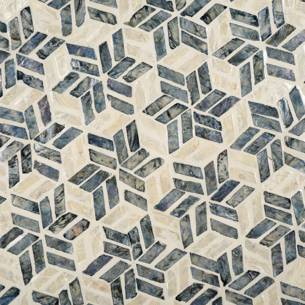 Safavieh Lindar Accent Table White / Black 18.1" x 18.1" x 19.7"