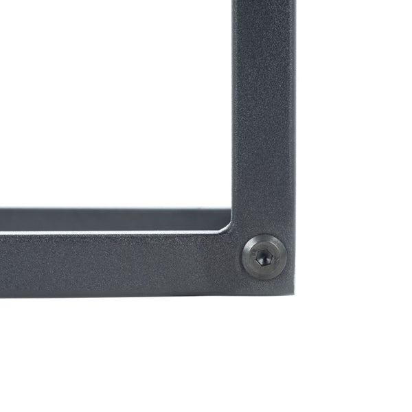 Safavieh Bodhi C-Shaped Side Table: Sleek Black Steel And Mdf Design For Modern Small-Space Living Solutions ACC2000A