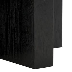 Safavieh Aishu Accent Table In Elegant Black - Durable Wood Design For Timeless Style & Versatile Use! Black Wood Acc2300a