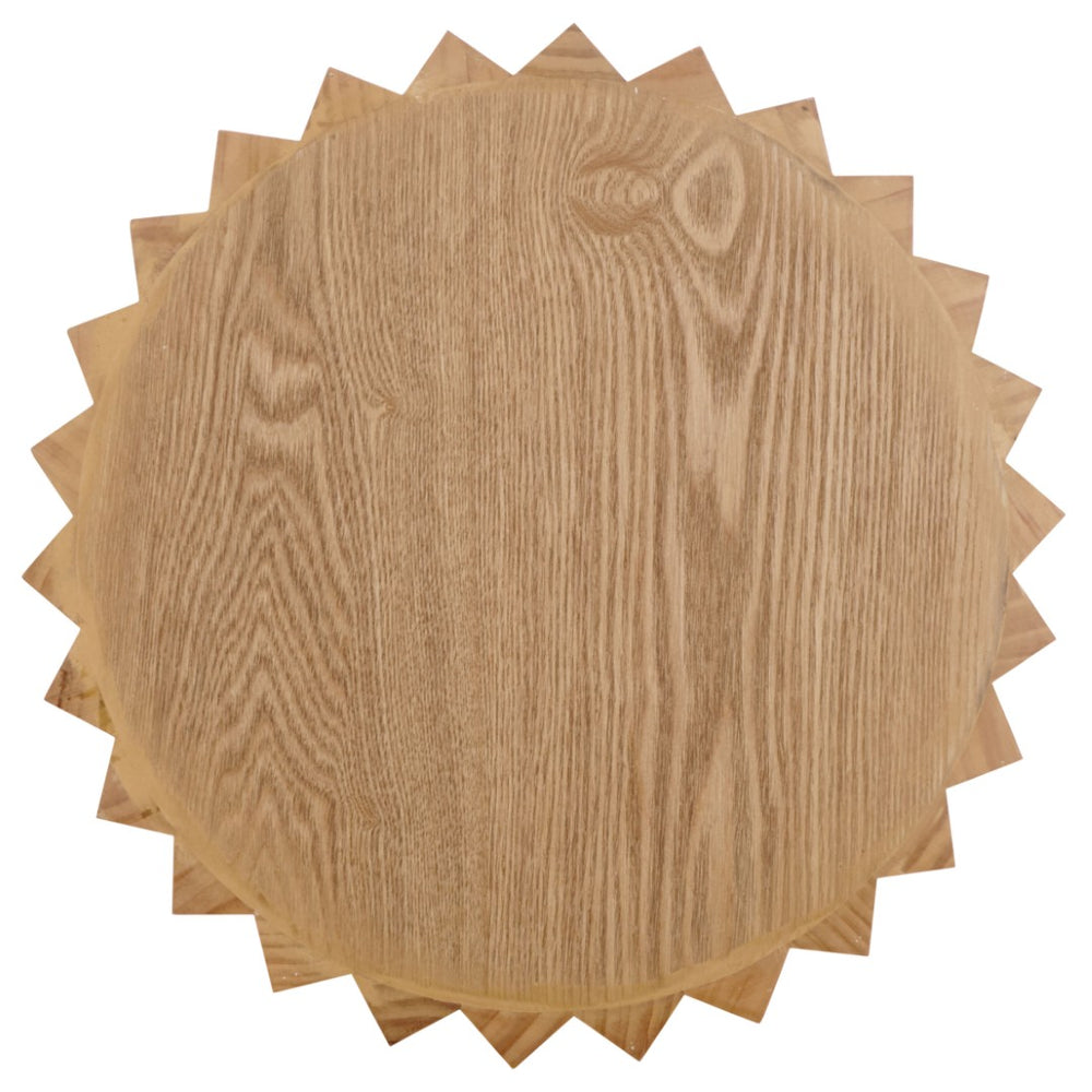 Safavieh Arashi End Table - Elegant Minimalist Design For Home Décor, Compact Wood Craftsmanship, Versatile Use Natural ACC2302A