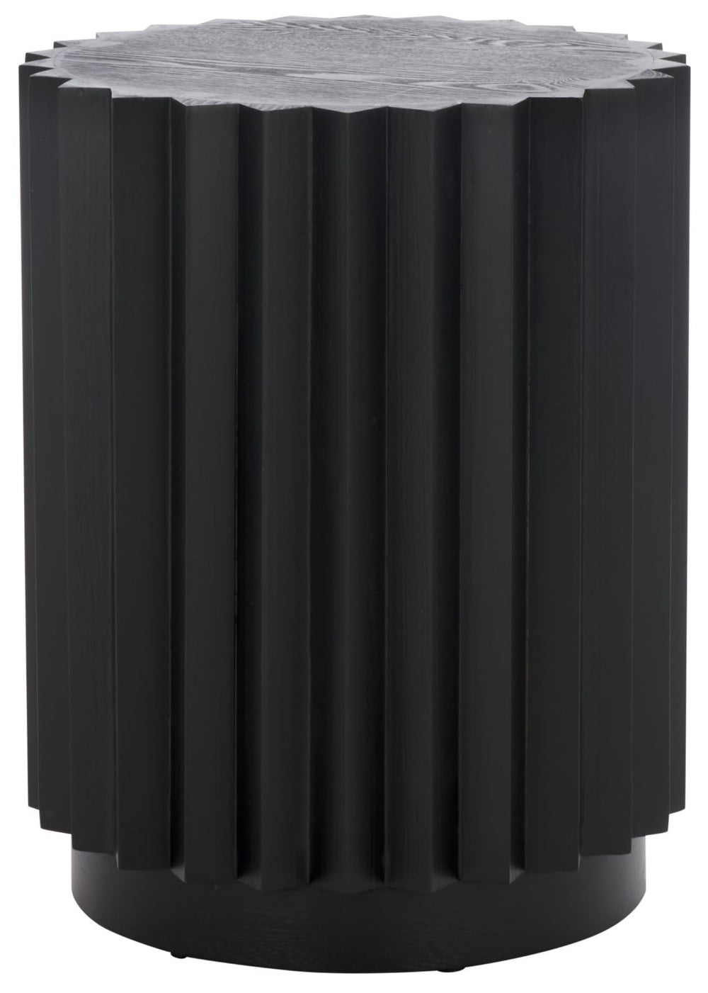 Safavieh Arashi End Table – Exquisite Wood Craftsmanship For Stylish Home Decor And Practical Everyday Use Black Wood Acc2302b