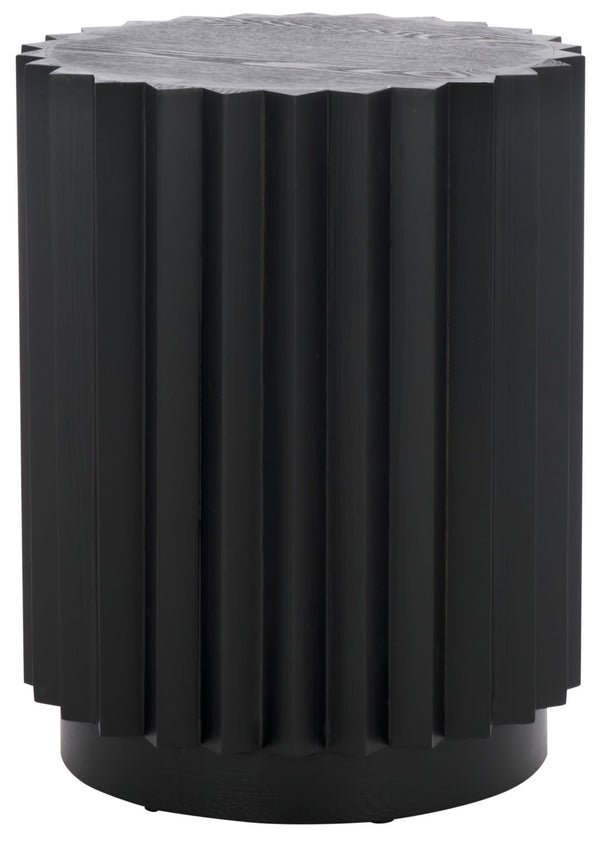 Safavieh Arashi End Table – Exquisite Wood Craftsmanship For Stylish Home Decor And Practical Everyday Use Black Wood Acc2302b