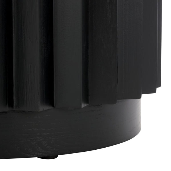 Safavieh Arashi End Table – Exquisite Wood Craftsmanship For Stylish Home Decor And Practical Everyday Use Black Wood Acc2302b