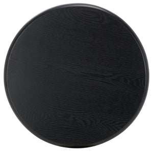 Safavieh Monka Round End Table – Modern Minimalist Mdf Table Perfect For Small Spaces And Stylish Decor Black ACC2304B