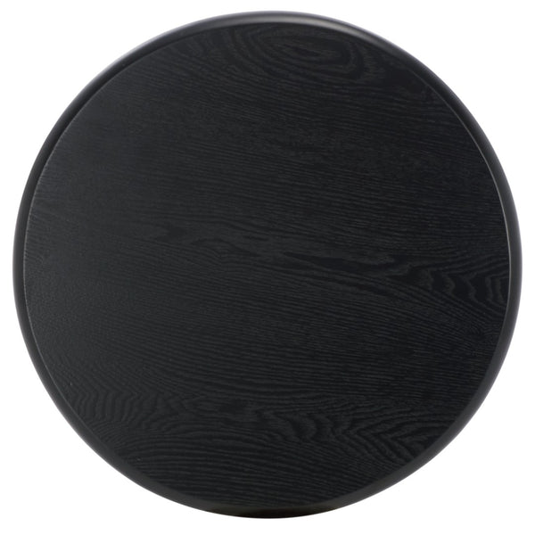 Safavieh Monka Round End Table – Modern Minimalist Mdf Table Perfect For Small Spaces And Stylish Decor Black ACC2304B