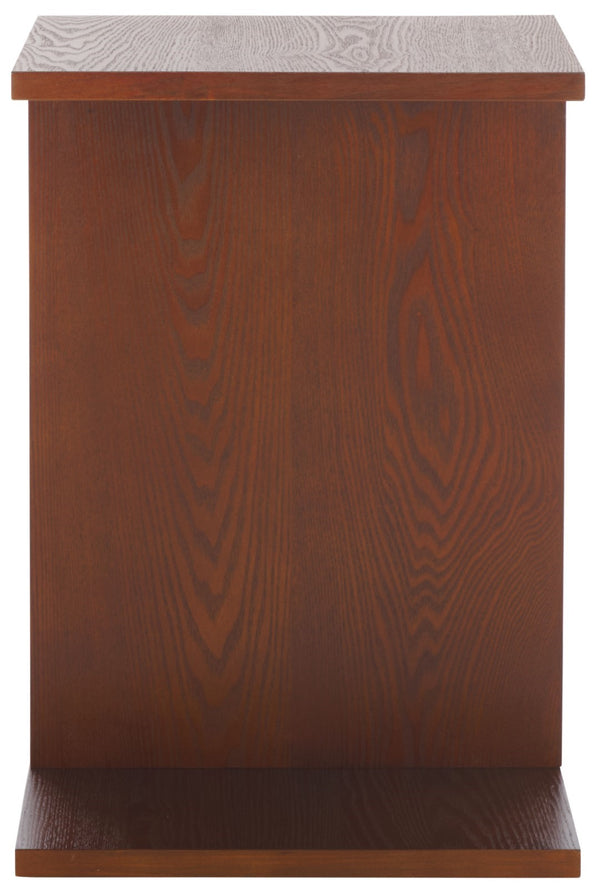 Safavieh Aeon End Table - Elevate Your Space With Sophisticated Elegance And Timeless Wooden Craftsmanship Walnut Wood Acc2306a