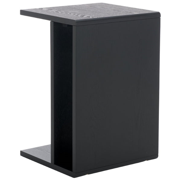 Safavieh Aeon End Table - Elevate Your Space With Sophisticated Elegance And Timeless Wooden Craftsmanship Black Wood Acc2306b