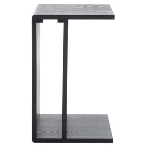 Safavieh Aeon End Table - Elevate Your Space With Sophisticated Elegance And Timeless Wooden Craftsmanship Black Wood Acc2306b