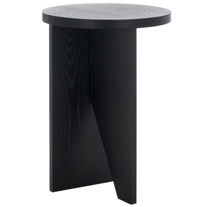 Safavieh Barashi Round End Table - Timeless Accent Piece With Compact Design For Living Room Or Bedroom Use Black ACC2307B