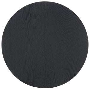 Safavieh Barashi Round End Table - Timeless Accent Piece With Compact Design For Living Room Or Bedroom Use Black ACC2307B