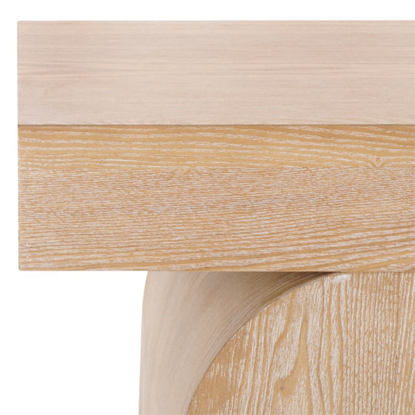 Safavieh Baraki End Table - Elegant Wooden Design To Elevate Your Home Decor With Style And Durability Bleached White Wood Acc2308b