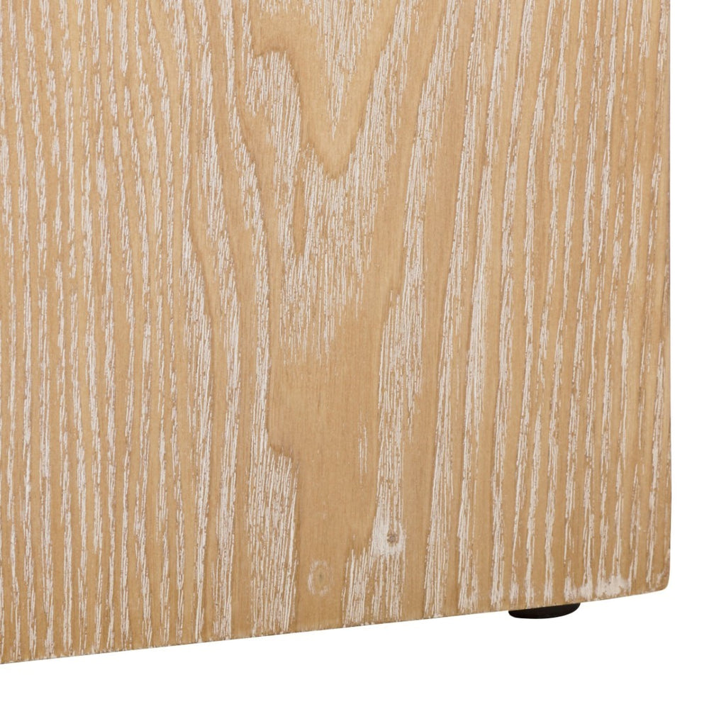 Safavieh Baraki End Table - Elegant Wooden Design To Elevate Your Home Decor With Style And Durability Bleached White Wood Acc2308b