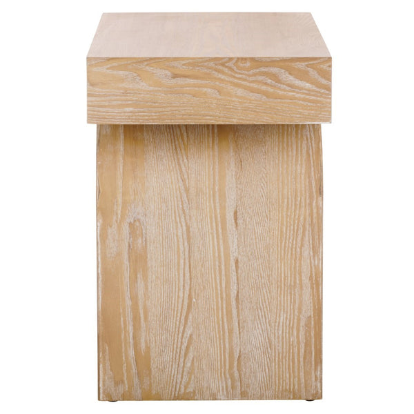 Safavieh Baraki End Table - Elegant Wooden Design To Elevate Your Home Decor With Style And Durability Bleached White Wood Acc2308b