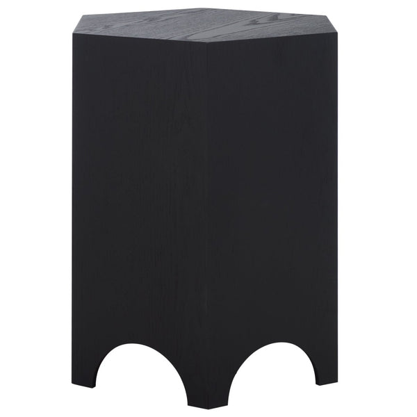 Safavieh Barahan End Table – Stylish Accent Piece For Modern Living Rooms, Compact Design, And Durable Finish Black ACC2309A