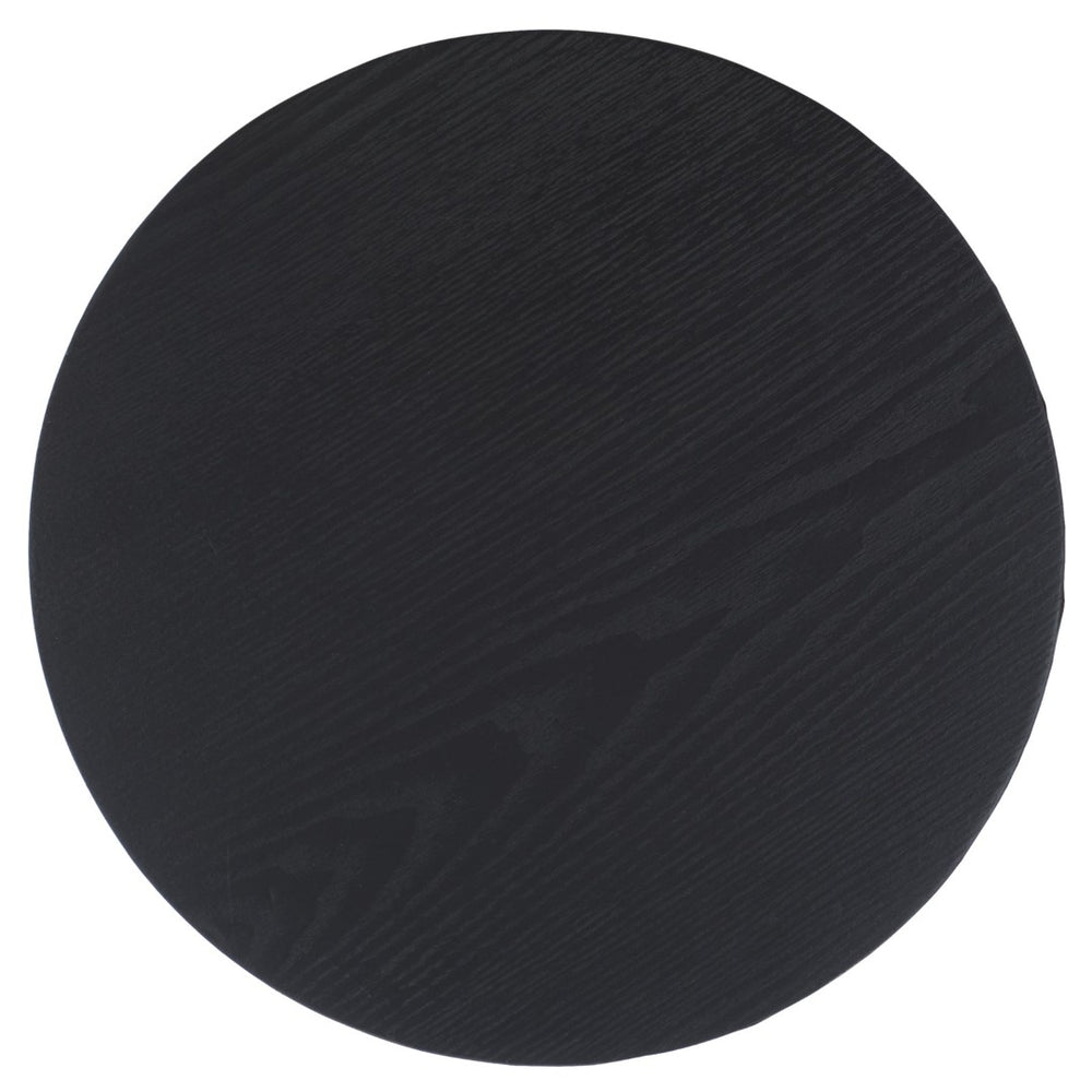 Safavieh Bahan Round End Table - Sleek Black Handcrafted Accent For Small Spaces & Modern Decor Solutions ACC2311A