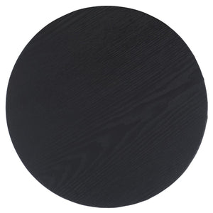 Safavieh Bahan Round End Table - Sleek Black Handcrafted Accent For Small Spaces & Modern Decor Solutions ACC2311A