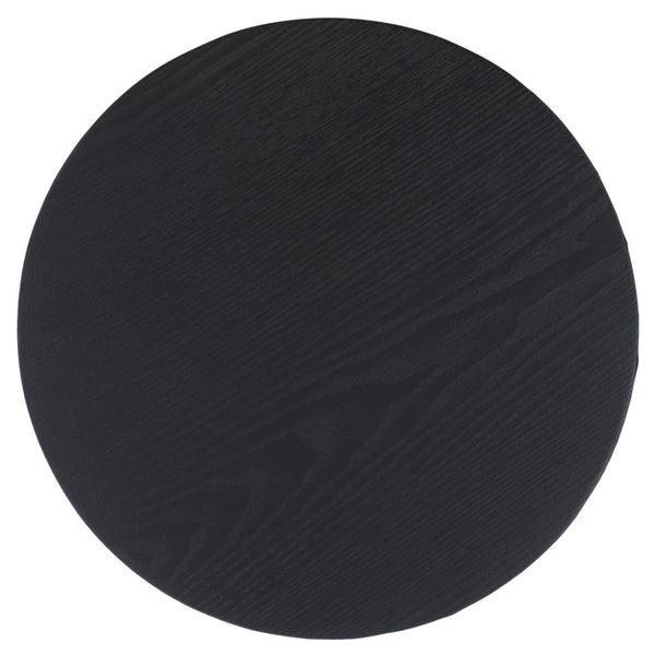 Safavieh Bahan Round End Table - Sleek Black Handcrafted Accent For Small Spaces & Modern Decor Solutions ACC2311A