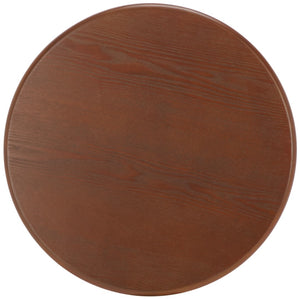 Safavieh Alanka Round End Table – Elevate Your Living Space With Stylish Design And Sturdy Craftsmanship Walnut Wood Acc2314a