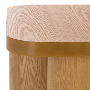 Safavieh Ahani End Table – Exquisite Wood Design With Rustic Charm For Stylish Home Decor And Durability Natural Wood Acc2315a