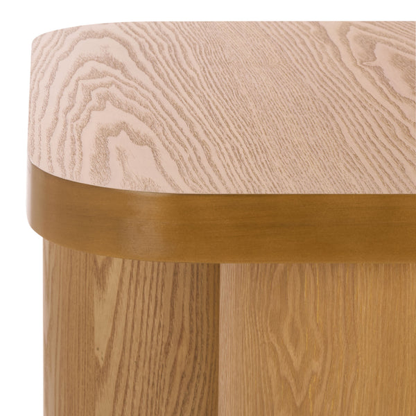 Safavieh Ahani End Table – Exquisite Wood Design With Rustic Charm For Stylish Home Decor And Durability Natural Wood Acc2315a