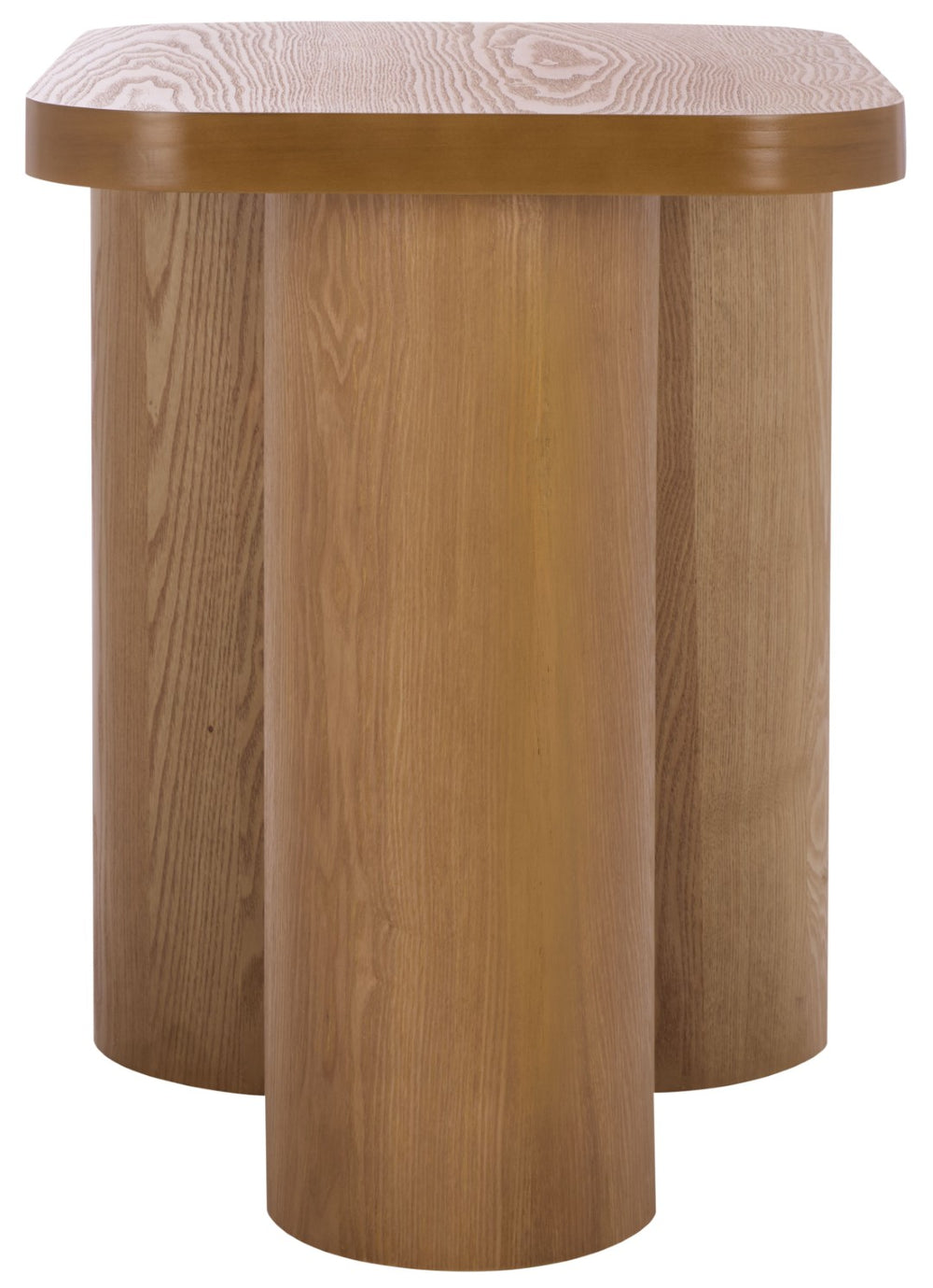 Safavieh Ahani End Table - Elegant Wood Accent Piece For Living Room, Bedroom Or Entryway - Compact & Durable Natural ACC2315A