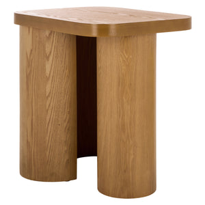 Safavieh Ahani End Table – Exquisite Wood Design With Rustic Charm For Stylish Home Decor And Durability Natural Wood Acc2315a