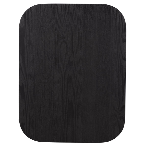 Safavieh Ahani End Table – Exquisite Wood Design With Rustic Charm For Stylish Home Decor And Durability Black Wood Acc2315b