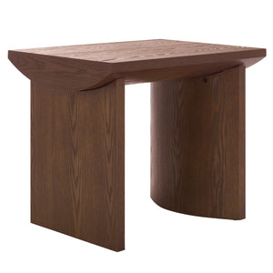 Safavieh Bara End Table - Timeless Walnut Accent For Living Spaces With Durable Design And Elegant Functionality Confirmed Walnut ACC2316A