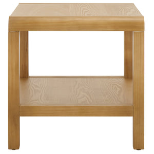 Safavieh Omara Coffee Table With Shelf - Stylish And Durable Living Room Centerpiece For Effortless Decor Natural Wood Acc2319a