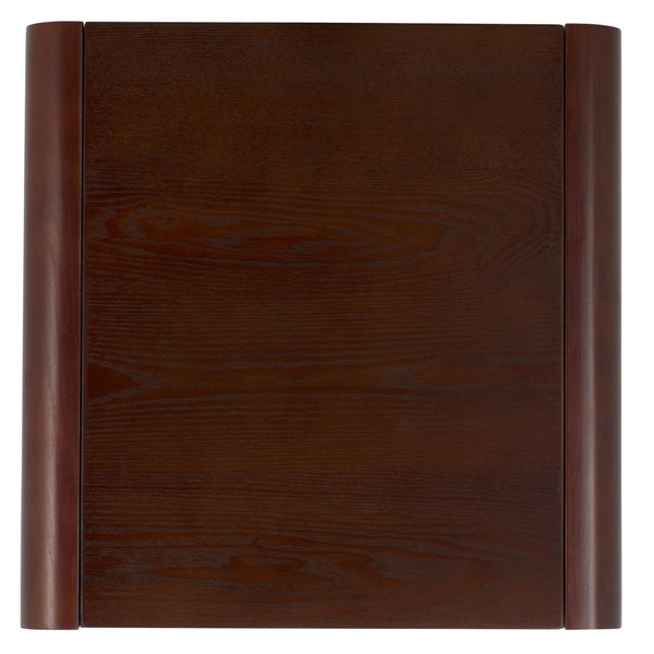 Safavieh Omara Coffee Table With Shelf - Stylish And Durable Living Room Centerpiece For Effortless Decor Walnut Wood Acc2319b