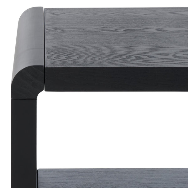 Safavieh Omara 1 Shelf Side Table - Versatile Accent Piece For Living Rooms, Bedrooms, And Entryways Black ACC2319C