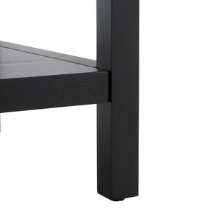 Safavieh Omara 1 Shelf Side Table - Versatile Accent Piece For Living Rooms, Bedrooms, And Entryways Black ACC2319C