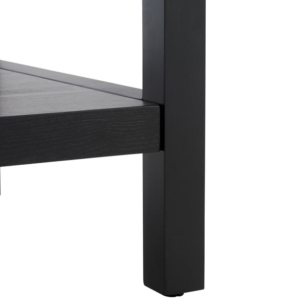 Safavieh Omara 1 Shelf Side Table - Versatile Accent Piece For Living Rooms, Bedrooms, And Entryways Black ACC2319C
