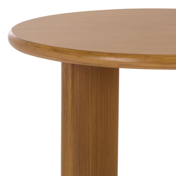 Safavieh Ashanka End Table – Stylish Compact Accent Table For Living Rooms, Bedrooms, And Office Spaces Walnut ACC2320A