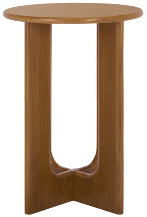 Safavieh Ashanka End Table – Stylish Compact Accent Table For Living Rooms, Bedrooms, And Office Spaces Walnut ACC2320A