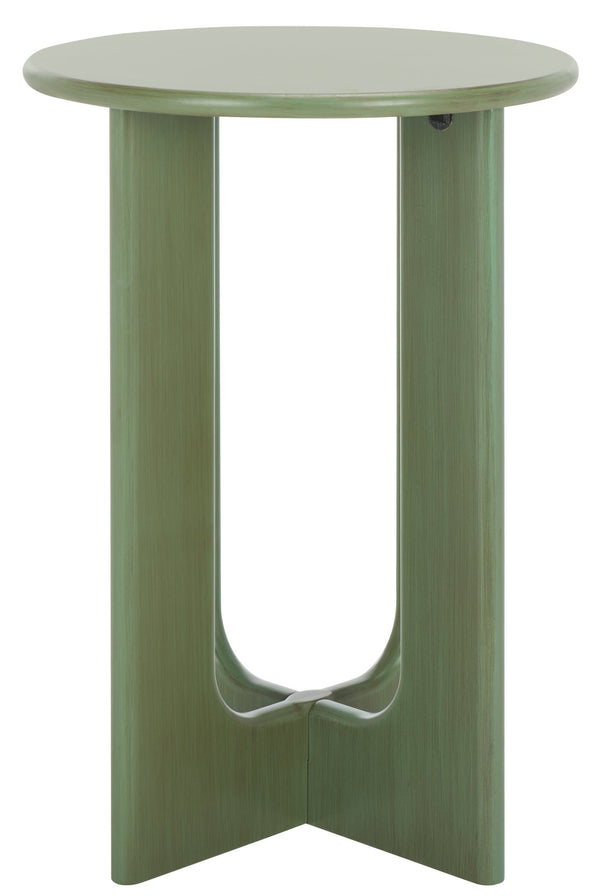 Safavieh Ashanka End Table - Stylish And Functional Accent Piece To Enhance Your Living Space Decor Today! Green Wood Acc2320b