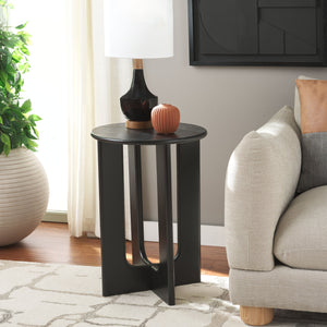 Safavieh Ashanka End Table - Stylish And Functional Accent Piece To Enhance Your Living Space Decor Today! Black Wood Acc2320c