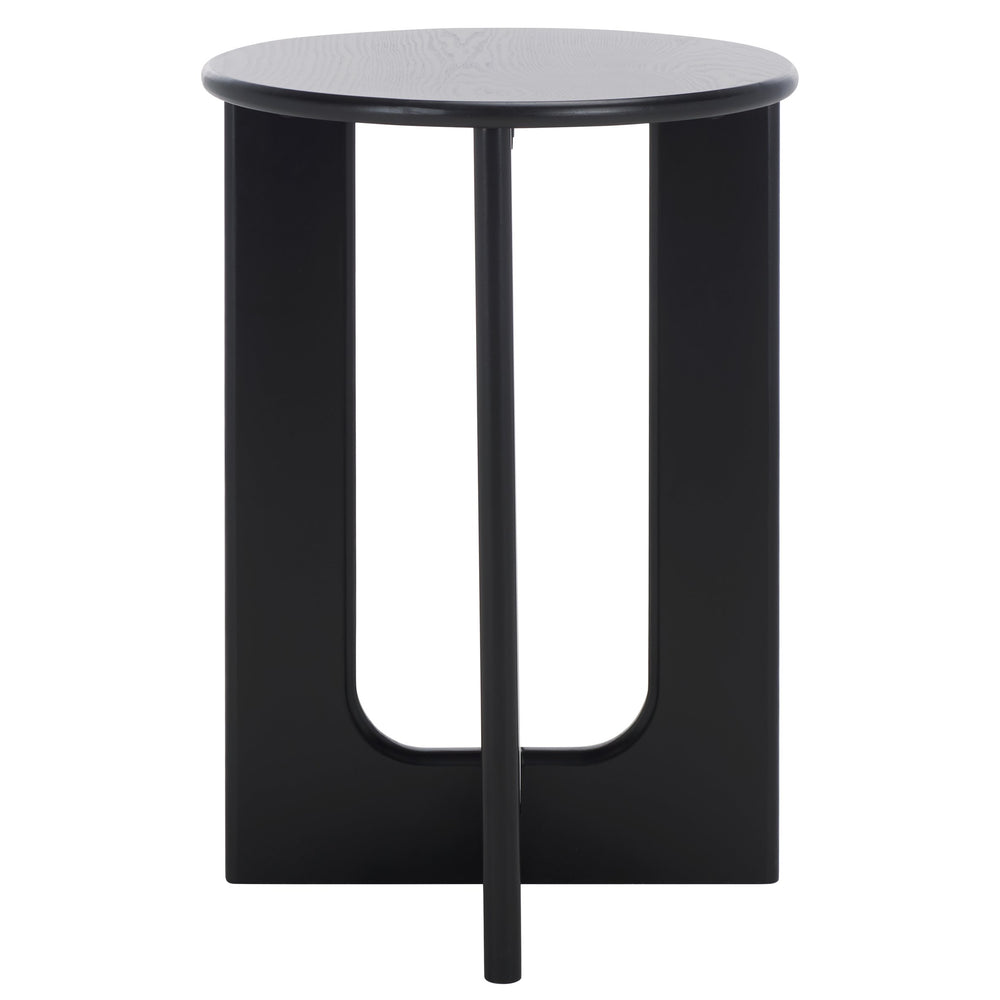 Safavieh Ashanka End Table - Stylish And Functional Accent Piece To Enhance Your Living Space Decor Today! Black Wood Acc2320c