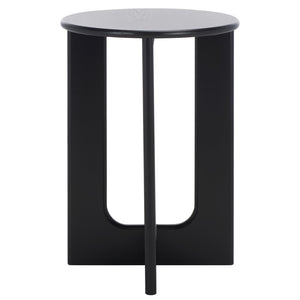 Safavieh Ashanka End Table - Stylish And Functional Accent Piece To Enhance Your Living Space Decor Today! Black Wood Acc2320c