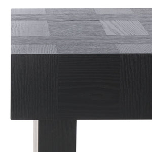 Safavieh Famoni End Table - Elegant Wood Design For Every Room, Perfect Blend Of Style And Functionality Black Wood Acc2321c