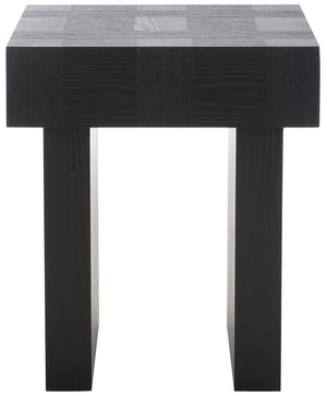 Safavieh Famoni End Table - Elegant Wood Design For Every Room, Perfect Blend Of Style And Functionality Black Wood Acc2321c