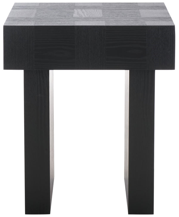 Safavieh Famoni End Table - Elegant Wood Design For Every Room, Perfect Blend Of Style And Functionality Black Wood Acc2321c
