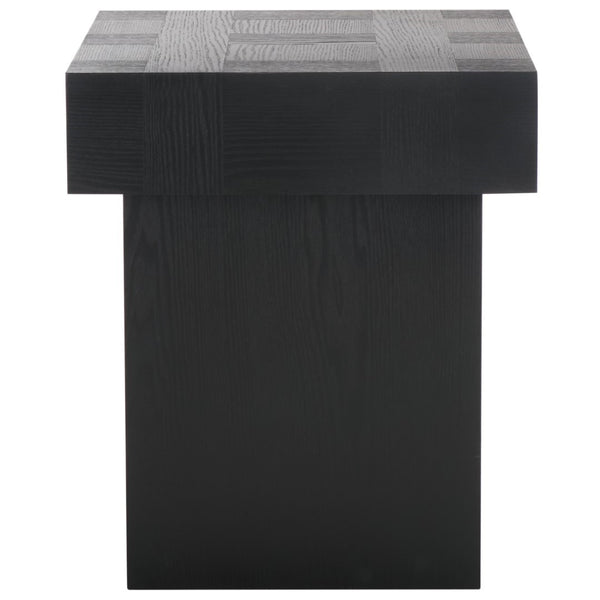 Safavieh Famoni End Table - Elegant Wood Design For Every Room, Perfect Blend Of Style And Functionality Black Wood Acc2321c