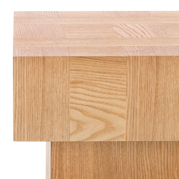Safavieh Hamona End Table - Timeless Rustic Charm For Living Rooms, Bedrooms, And Accent Spaces Natural ACC2322A