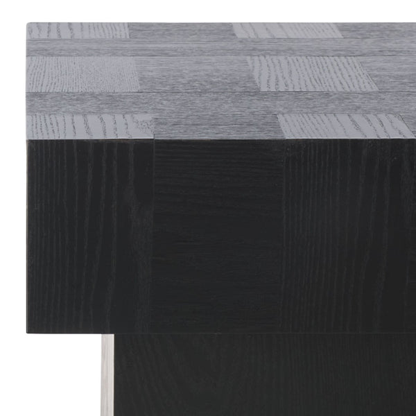 Safavieh Hamona End Table - Timeless Rustic Charm For Living Rooms, Bedrooms, And Accent Spaces Black ACC2322C
